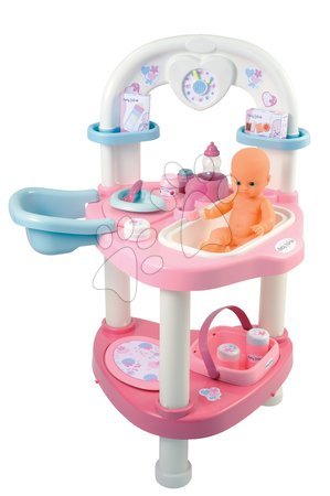 Domčeky pre bábiky sety - Prebaľovací stôl pre bábiku Baby Nurse Srdiečko Smoby - 9
