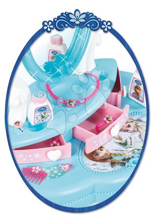 Măsuță cosmetică pentru copii - Masă de machiaj Frozen 2in1 Smoby - 6