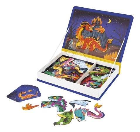 Magnets and magnetic toys | Page 2 - Magnetic book Dragons Magnetibook Janod_1