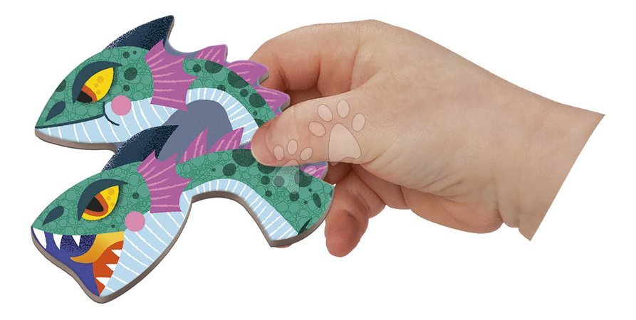 Magnets and magnetic toys - Magnetic book Dragons Magnetibook Janod - 3