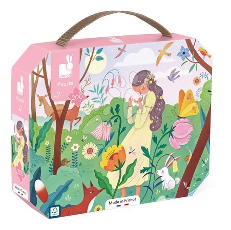 Kids' 100-300 piece puzzles - Puzzle in the suitcase Mother Nature Janod - 3