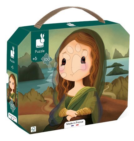 Jigsaw puzzles and games | Page 5 - Puzzle in the suitcase Inspired by Leonardo da Vinci Janod_1
