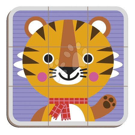 Magnets and magnetic toys - Magnetic Book Animals Mix & Match Magnetibook Janod - 3