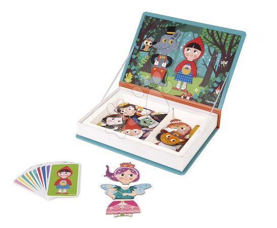 Magnets and magnetic toys - Magnetic Book Fairy Tales Magnetibook Janod