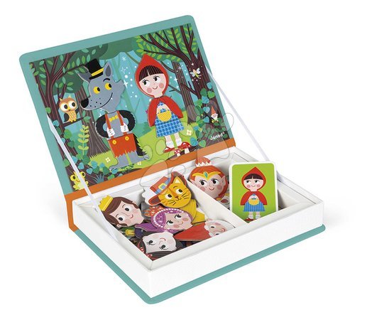 Magnets and magnetic toys - Magnetic Book Fairy Tales Magnetibook Janod_1
