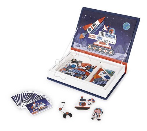 Magnets and magnetic toys - Magnetic book Universe Magnetibook Janod