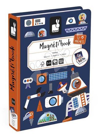 Magnets and magnetic toys - Magnetic book Universe Magnetibook Janod - 5