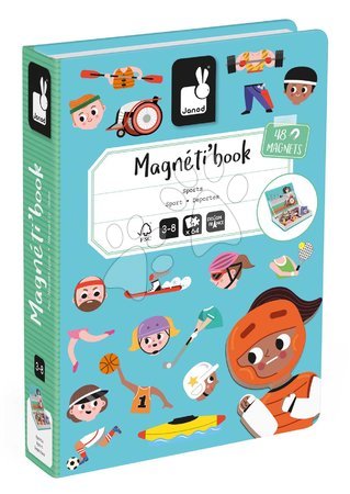 Magnets and magnetic toys - Magnetic Book Sports Magnetibook Janod - 5
