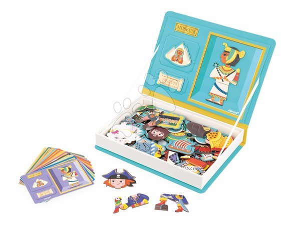 Magnets and magnetic toys - Magnetic book History Magnetibook Janod