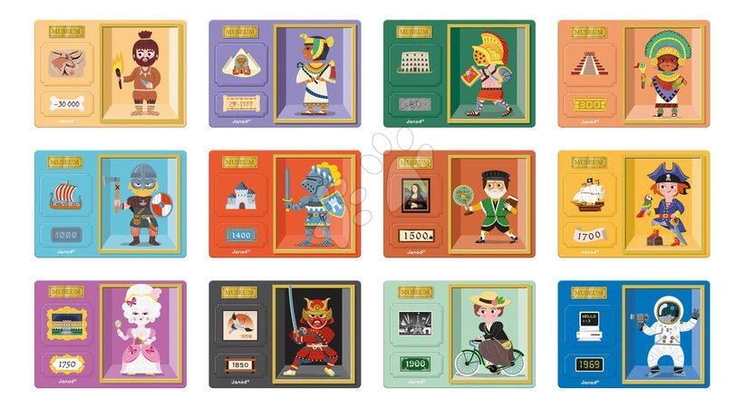 Magnets and magnetic toys - Magnetic book History Magnetibook Janod - 4