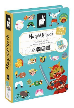 Magnets and magnetic toys - Magnetic book History Magnetibook Janod - 6