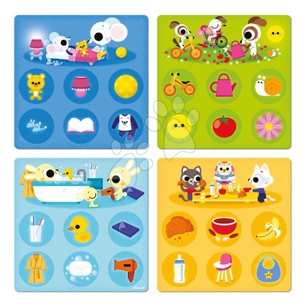 Dominoes and lotto games - Children's Bingo game House Lotto Janod