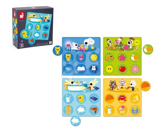 Dominoes and lotto games - Children's Bingo game House Lotto Janod - 4
