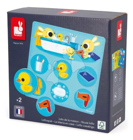 Dominoes and lotto games - Children's Bingo game House Lotto Janod - 5