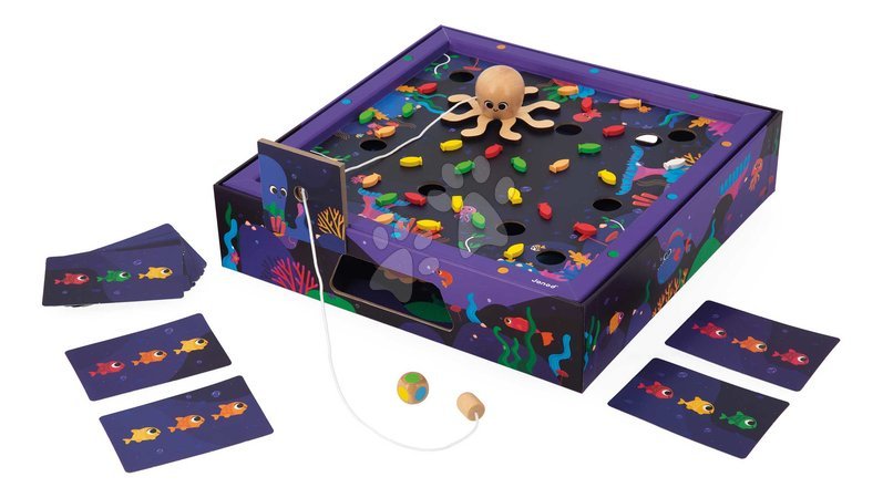 Kids' games - Social game for children Octopus Poulp Party Janod