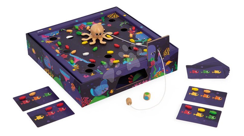 Kids' games - Social game for children Octopus Poulp Party Janod_1