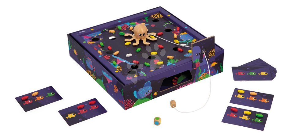 Kids' games - Social game for children Octopus Poulp Party Janod - 2
