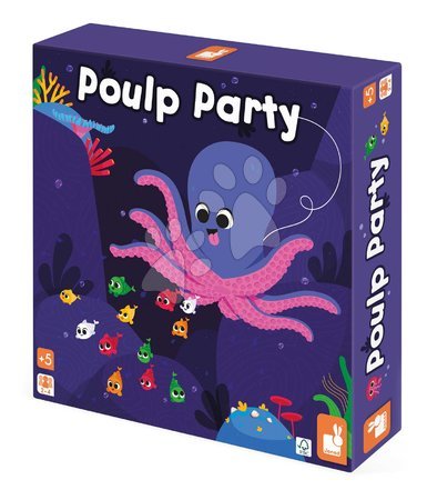 Kids' games - Social game for children Octopus Poulp Party Janod - 8