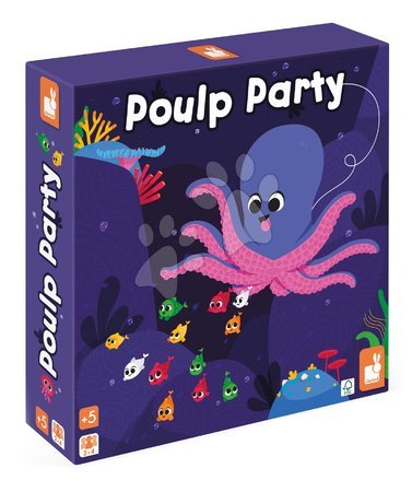 Kids' games - Social game for children Octopus Poulp Party Janod - 9