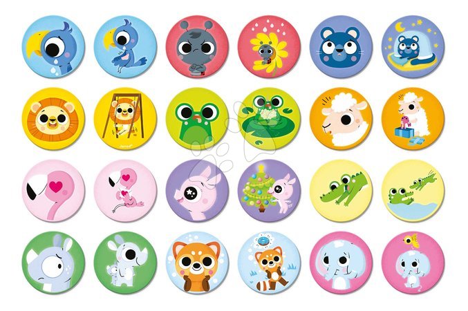 Matching games - Children's board game Pexeso Emotions Janod_1