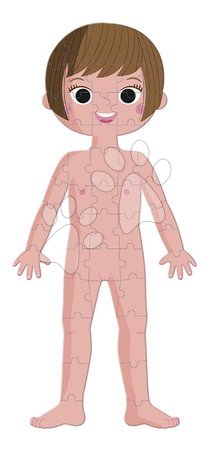 Progressive puzzles for kids - Educational Puzzle Human Body Janod_1