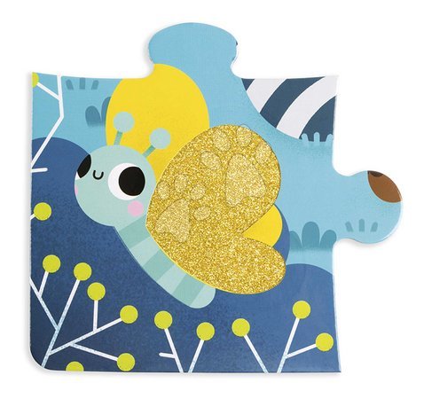 Kids' puzzles up to 100 pieces - Sensory puzzle Forest animals Tactile Puzzle Janod - 9