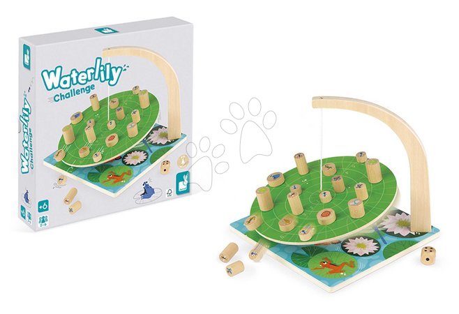Kids' games - Board game for children Water Lily Janod - 7