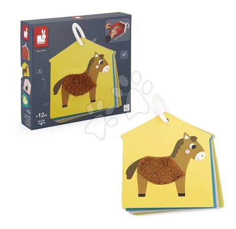 Early development toys - Sensory cards Farm Animals Janod - 12