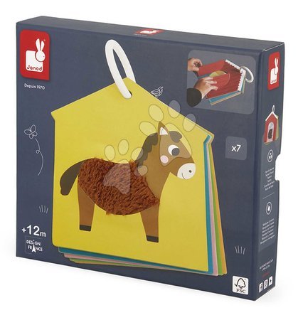 Early development toys - Sensory cards Farm Animals Janod - 13