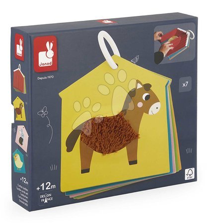 Early development toys - Sensory cards Farm Animals Janod - 14