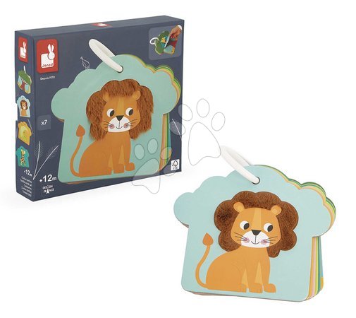 Early development toys - Sensory cards Animals in the savanna Janod - 12