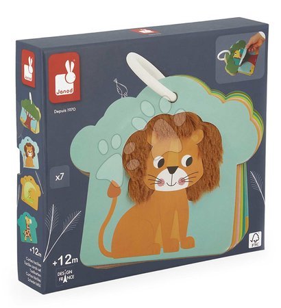 Early development toys - Sensory cards Animals in the savanna Janod - 14