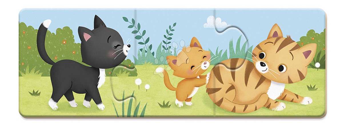Matching games - Social game for children Trionimo Find the animals Janod_1