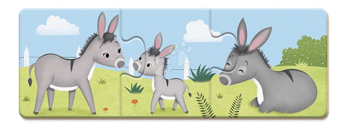 Matching games - Social game for children Trionimo Find the animals Janod - 4