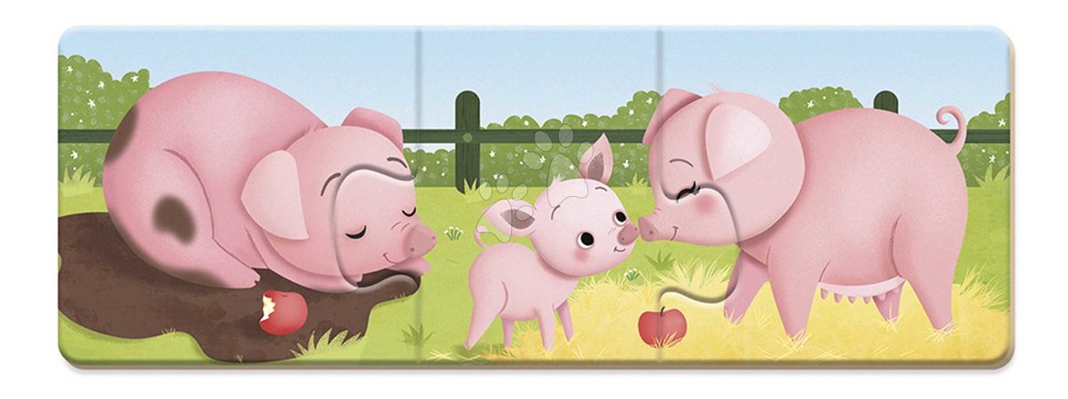 Matching games - Social game for children Trionimo Find the animals Janod - 5