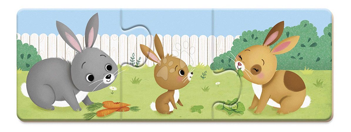 Matching games - Social game for children Trionimo Find the animals Janod - 6