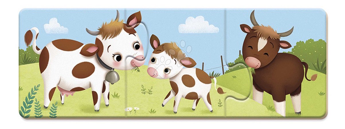 Matching games - Social game for children Trionimo Find the animals Janod - 9