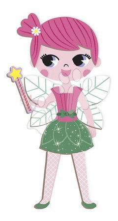 Magnets and magnetic toys - Magnetic book Dressing up girls Magnetibook Janod - 2