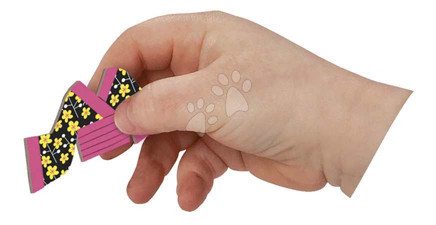 Magnets and magnetic toys - Magnetic book Dressing up girls Magnetibook Janod - 3