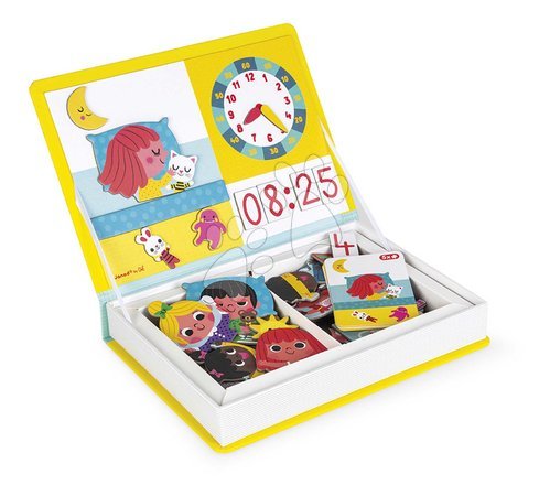 Magnets and magnetic toys - Magnetic Book Hours Magnetibook Janod_1