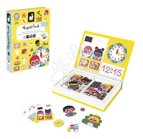 Magnets and magnetic toys - Magnetic Book Hours Magnetibook Janod - 5