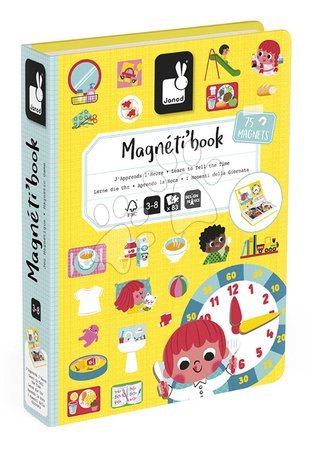 Magnets and magnetic toys - Magnetic Book Hours Magnetibook Janod - 6