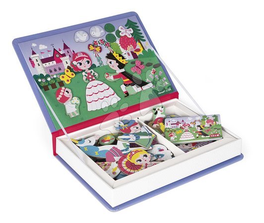 Magnets and magnetic toys - Magnetic book Princess Magnetibook Janod_1