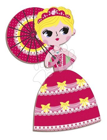 Magnets and magnetic toys - Magnetic book Princess Magnetibook Janod - 2