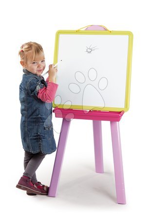 Table de desenat pentru învățat - Tablă pentru învăţat și desenat 2in1 Smoby - 1