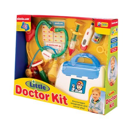 Wózki medyczne dla dzieci - Zestaw dla lekarza Activity Little Doktor Kit Kiddieland - 1