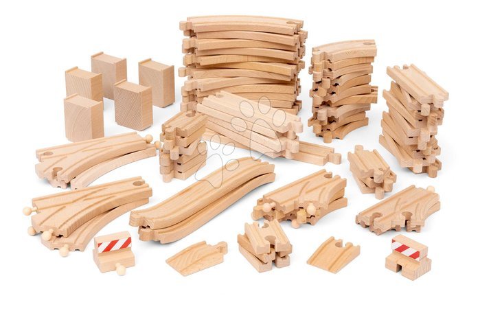 Holzeisenbahnen BRIO - Náhradné diely pre vláčikodráhu Deluxe Track Pack BRIO