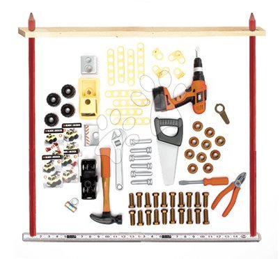 Neaktívna Staré položky - SMOBY 23199 Black&Decker pracovný stôl 100 cm - 2