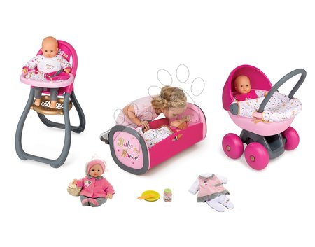 Dojenčki in dodatki - Komplet dojenček Minikiss Smoby - 20