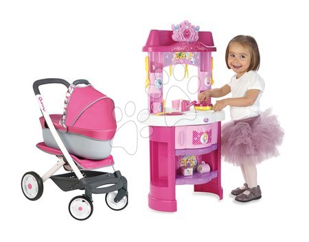 Kuchyňky pro děti sety - Set kuchyňka Disney Princezny Smoby - 26